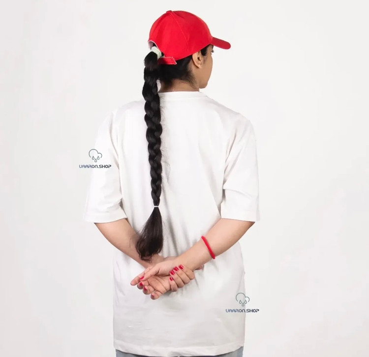 تیشرت نخی اسپرت مدل آستین سه ربع