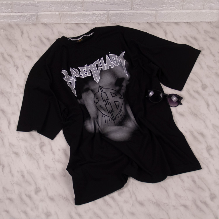 تیشرت نخی اسپرت مدل آستین سه ربع