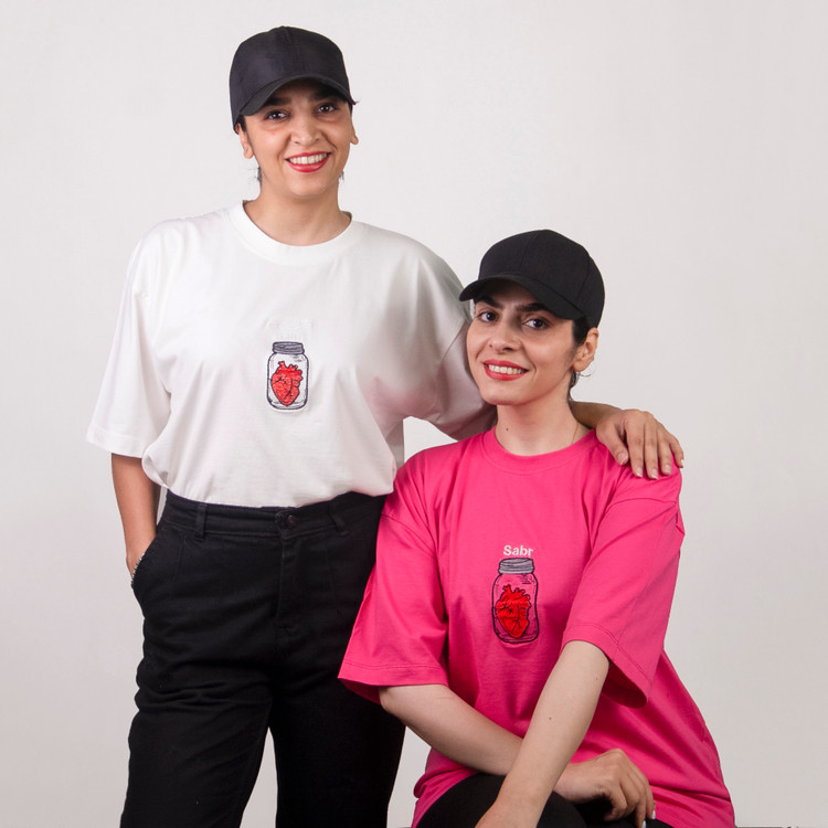 تیشرت نخی اسپرت مدل آستین سه ربع