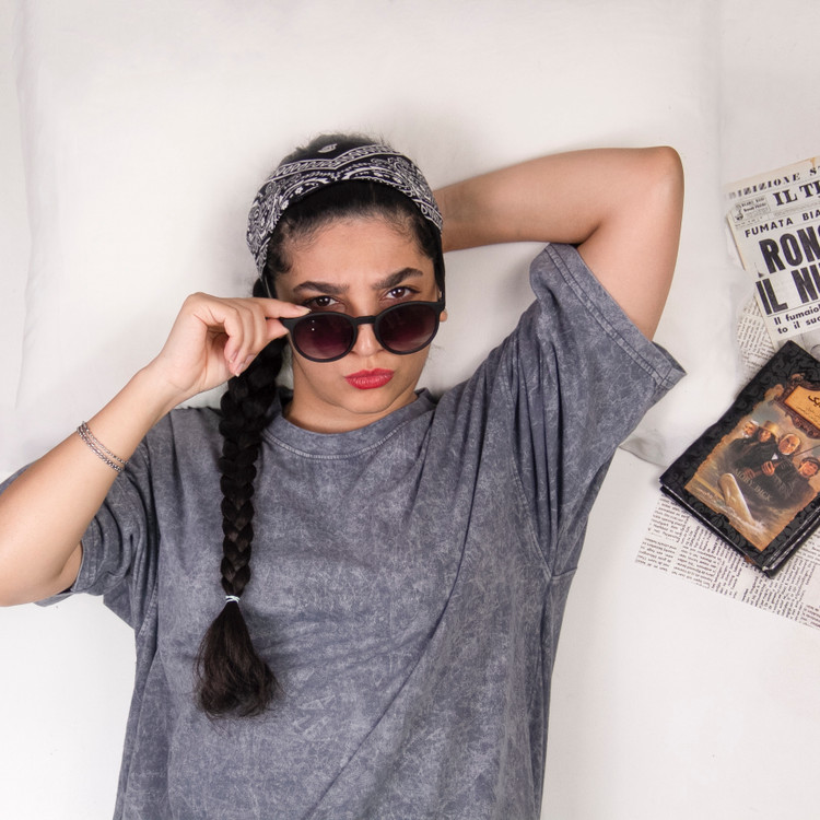 تیشرت نخی اسپرت مدل سنگشور