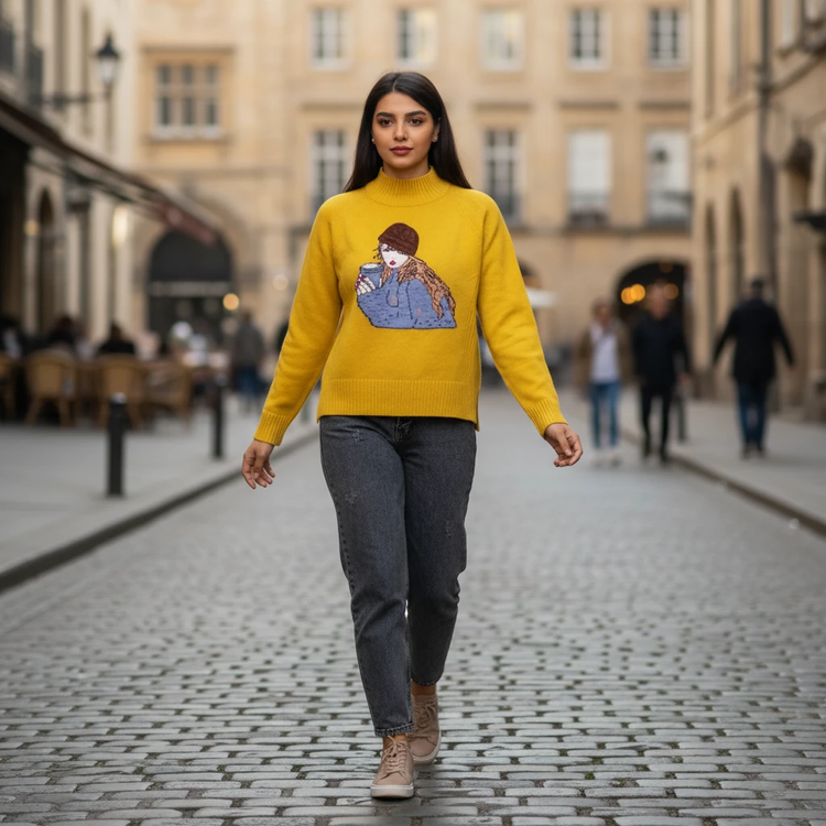 پلیور بافت زنانه