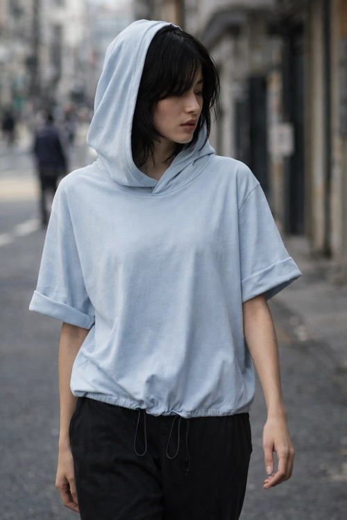 تیشرت کلاه دار زنانه