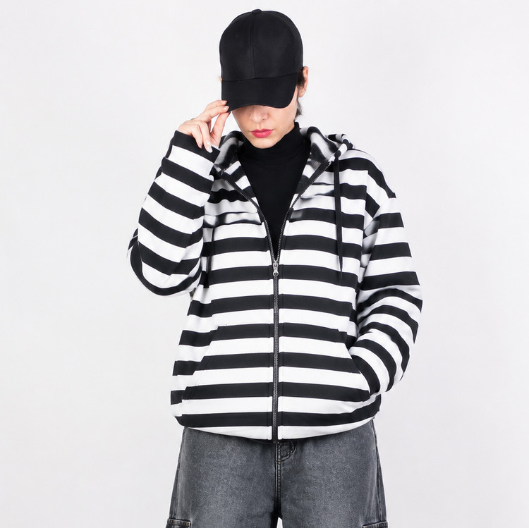 هودی اسپرت مدل زبرا (Zebra)